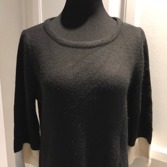 H&M black and cream sweater - Picture 2 of 8
